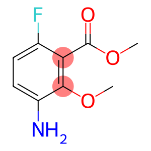 3-Amino-6-fluoro-2-methoxybenzoic Acid Methyl Ester