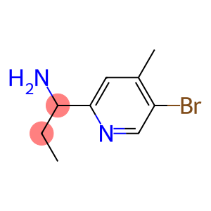 1-(5-BROMO-4-METHYL-2-PYRIDYL)PROPYLAMINE