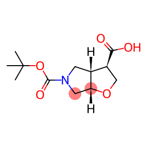 (3R,3aS,6aS)-5-[(2-methylpropan-2-yl)oxycarbonyl]-2,3,3a,4,6,6a-hexahydrofuro[2,3-c]pyrrole-3-carboxylic acid