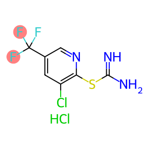 (3-CHLORO-5-(TRIFLUOROMETHYL)(2-PYRIDYL))THIOCARBOXAMIDINE, HYDROCHLORIDE