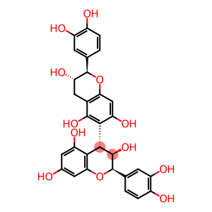 (2R,3S)-2-(3,4-Dihydroxyphenyl)-3,4-dihydro-6-[[(2R,3R)-2-(3,4-dihydroxyphenyl)-3,4-dihydro-3,5,7-trihydroxy-2H-1-benzopyran]-4β-yl]-2H-1-benzopyran-3,5,7-triol