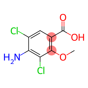Benzoic acid, 4-amino-3,5-dichloro-2-methoxy-