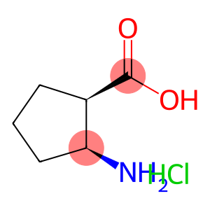 (-)-(1R,2S)-2-AMINO-1-CYCLOPENTANECARBOXYLIC ACID HYDROCHLORIDE