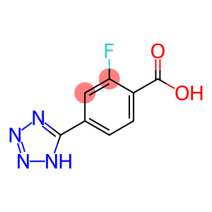 2-氟-4-(1H-四唑-5-基)苯甲酸