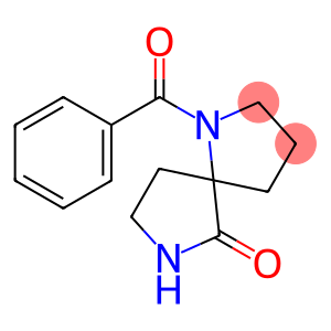 1,7-Diazaspiro[4.4]nonan-6-one, 1-benzoyl-