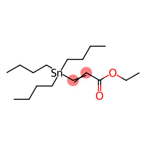 2-Propenoic acid, 3-(tributylstannyl)-, ethyl ester