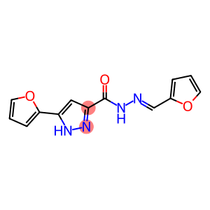 (E)-3-(furan-2-yl)-N-(furan-2-ylmethylene)-1H-pyrazole-5-carbohydrazide