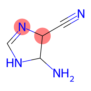 1H-Imidazole-4-carbonitrile, 5-amino-4,5-dihydro-