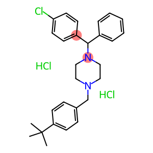 1-(4-tert-butylbenzyl)-4-[(4-chlorophenyl)(phenyl)methyl]piperazine dihydrochloride
