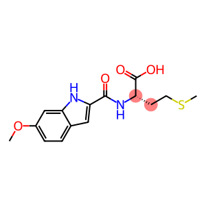 N-[(6-甲氧基-1H-吲哚-2-基)羰基]-L-蛋氨酸