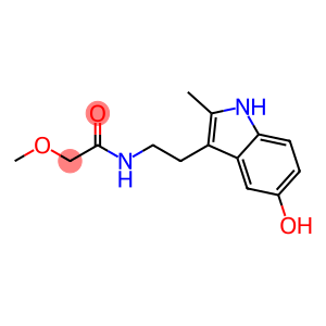 N-[2-(5-Hydroxy-2-methyl-1H-indol-3-yl)ethyl]-2-methoxyacetamide