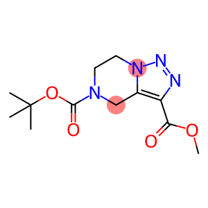 [1,2,3]Triazolo[1,5-a]pyrazine-3,5(4H)-dicarboxylic acid, 6,7-dihydro-, 5-(1,1-dimethylethyl) 3-methyl ester