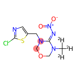 3-(2-Chloro-5-thiazolylmethyl)tetrahydro-5-methyl-d3-N-nitro-4H-1,3,5-oxadiazin-4-imine