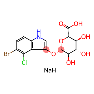 5-溴-4-氯-3-吲哚基-β-D-葡糖苷酸钠