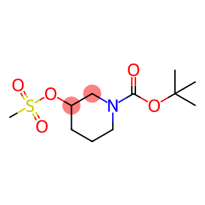 3-(Methylsulfonyloxy)piperidine-1-carboxylic acid tert-butyl ester