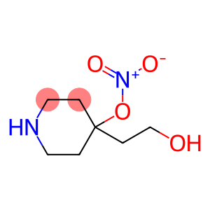 4-Piperidineethanol, 4-nitrate