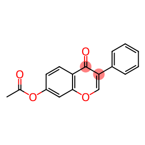 4H-1-Benzopyran-4-one, 7-(acetyloxy)-3-phenyl-