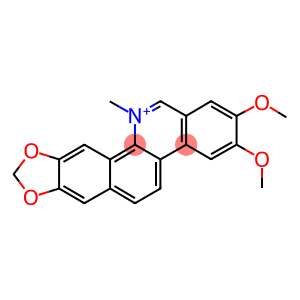 2,3-dimethoxy-12-methyl[1,3]benzodioxolo[5,6-c]phenanthridin-12-ium chloride