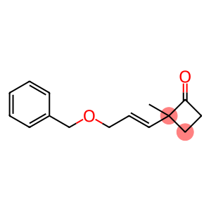 (E)-2-(3-(Benzyloxy)prop-1-enyl)-2-methylcyclobutanone