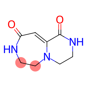Pyrazino[1,2-d][1,4]diazepine-1,9(2H,6H)-dione, 3,4,7,8-tetrahydro- (9CI)