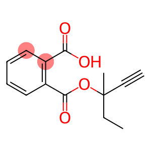 2-(1-ethyl-1-methyl-prop-2-ynoxy)carbonylbenzoic acid