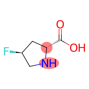 (2R,4S)-4-fluoropyrrolidinium-2-carboxylate