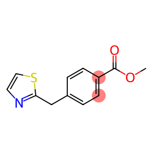 Benzoic acid, 4-(2-thiazolylmethyl)-, methyl ester