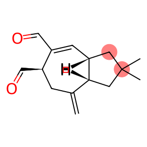 (3aS)-1,2,3,3aα,6,7,8,8aα-Octahydro-8-methylene-2,2-dimethylazulene-5,6α-dicarbaldehyde