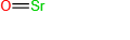 strontium oxygen(-2) anion
