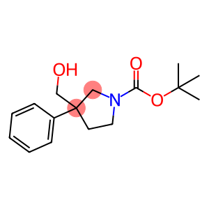 3-(羟甲基)-3-苯基吡咯烷-1-羧酸叔丁酯