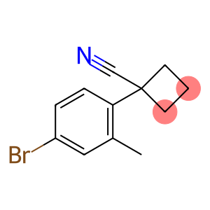 Cyclobutanecarbonitrile, 1-(4-bromo-2-methylphenyl)-