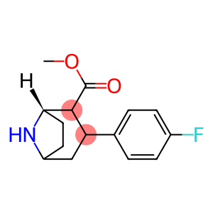 8-Azabicyclo[3.2.1]octane-2-carboxylic acid, 3-(4-fluorophenyl)-, methyl ester, [1S-(exo,exo)]- (9CI)