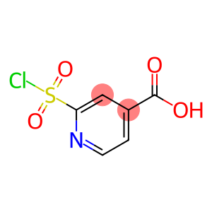 4-Pyridinecarboxylic acid, 2-(chlorosulfonyl)-