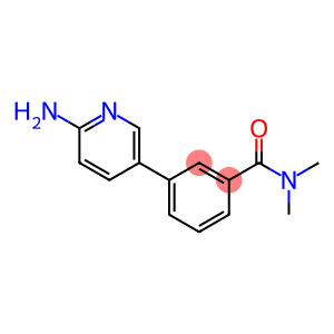 3-(6-氨基-吡啶-3-基)-N,N-二甲基苯甲酰胺
