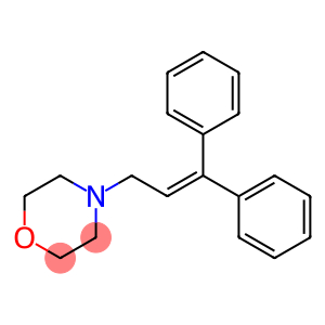 Morpholine, 4-(3,3-diphenyl-2-propen-1-yl)-