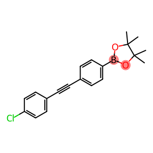1,3,2-Dioxaborolane, 2-[4-[2-(4-chlorophenyl)ethynyl]phenyl]-4,4,5,5-tetramethyl-