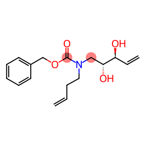 D-erythro-Pent-1-enitol, 5-[3-buten-1-yl[(phenylmethoxy)carbonyl]amino]-1,2,5-trideoxy-