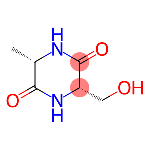 2,5-Piperazinedione, 3-(hydroxyMethyl)-6-Methyl-, (3S,6S)-