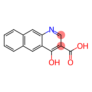 Benzo[g]quinoline-3-carboxylic acid, 4-hydroxy- (9CI)