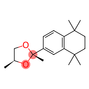 1,3-Dioxolane, 2,4-dimethyl-2-(5,6,7,8-tetrahydro-5,5,8,8-tetramethyl-2-naphthalenyl)-, trans- (9CI)