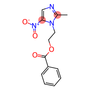 2-(2-methyl-5-nitro-1H-imidazol-1-yl)ethyl benzoate
