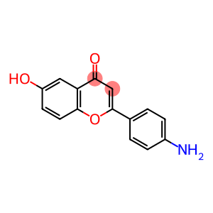 4H-1-Benzopyran-4-one, 2-(4-aminophenyl)-6-hydroxy-