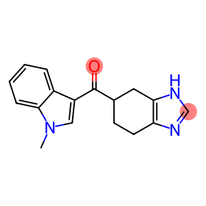 (1-methyl-1H-indol-3-yl)(4,5,6,7-tetrahydro-1H-benzo[d]imidazol-5-yl)methanone