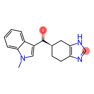 Methanone, (1-methyl-1H-indol-3-yl)[(5R)-4,5,6,7-tetrahydro-1H-benzimidazol-5-yl]- (9CI)