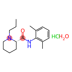 (-)-S)-N-(2,6-二甲基苯基)-1-正丙基哌啶-2-甲酰胺盐酸盐一水合物