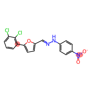 5-(2,3-dichlorophenyl)furan-2-carbaldehyde {4-nitrophenyl}hydrazone