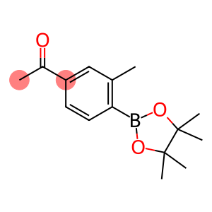 Ethanone, 1-[3-methyl-4-(4,4,5,5-tetramethyl-1,3,2-dioxaborolan-2-yl)phenyl]-
