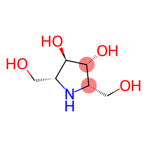 (2R,3R,4R,5S)-3,4-Dihydroxy-2,5-pyrrolidinediMethanol