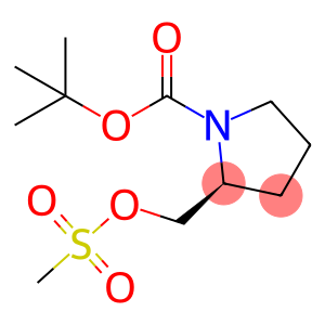 tert-butyl (2S)-2-[(methanesulfonyloxy)methyl]pyrrolidine-1-carboxylate