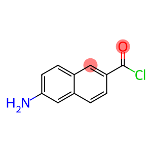 2-Naphthalenecarbonyl chloride, 6-amino-